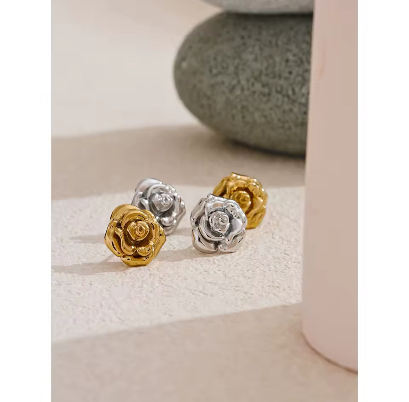 Rose Ohrringe